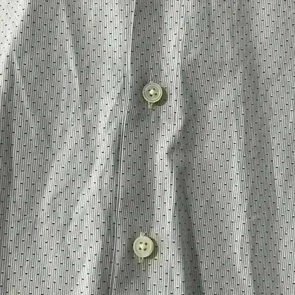 Theory Men's Dress Shirt Long Sleeve Regular Fit Button Up - Picture 3 of 12